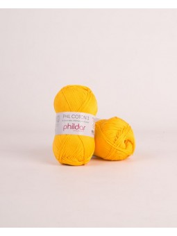 COTON 3 - Phildar - Jaune D'or