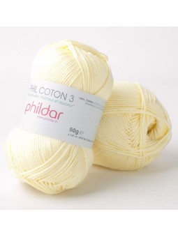COTON 3 - Phildar - Poussin