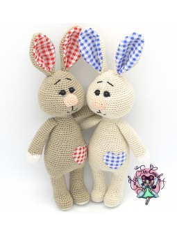 Tutoriel lapin coton et tissu