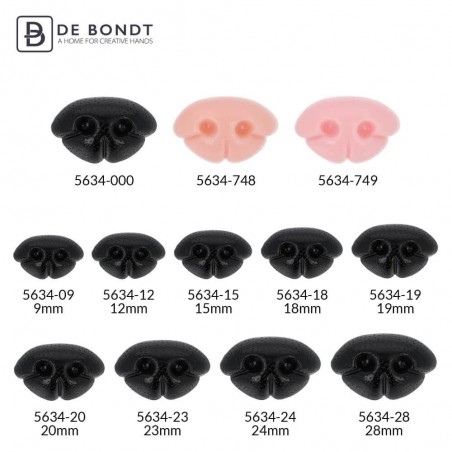 Nez de Sécurité Taille Nez de Sécurité 9MM