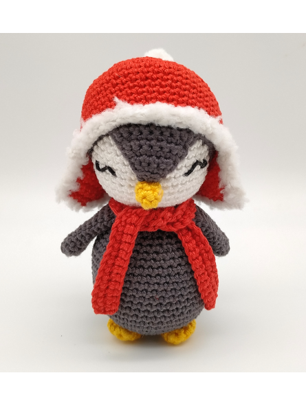 Tutoriel au crochet Igloo le pingouin - La Fée Crochet